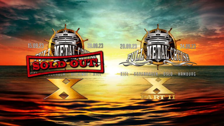 Full Metal Cruise X Part II: Erste Bands für die zweite Runde! 
